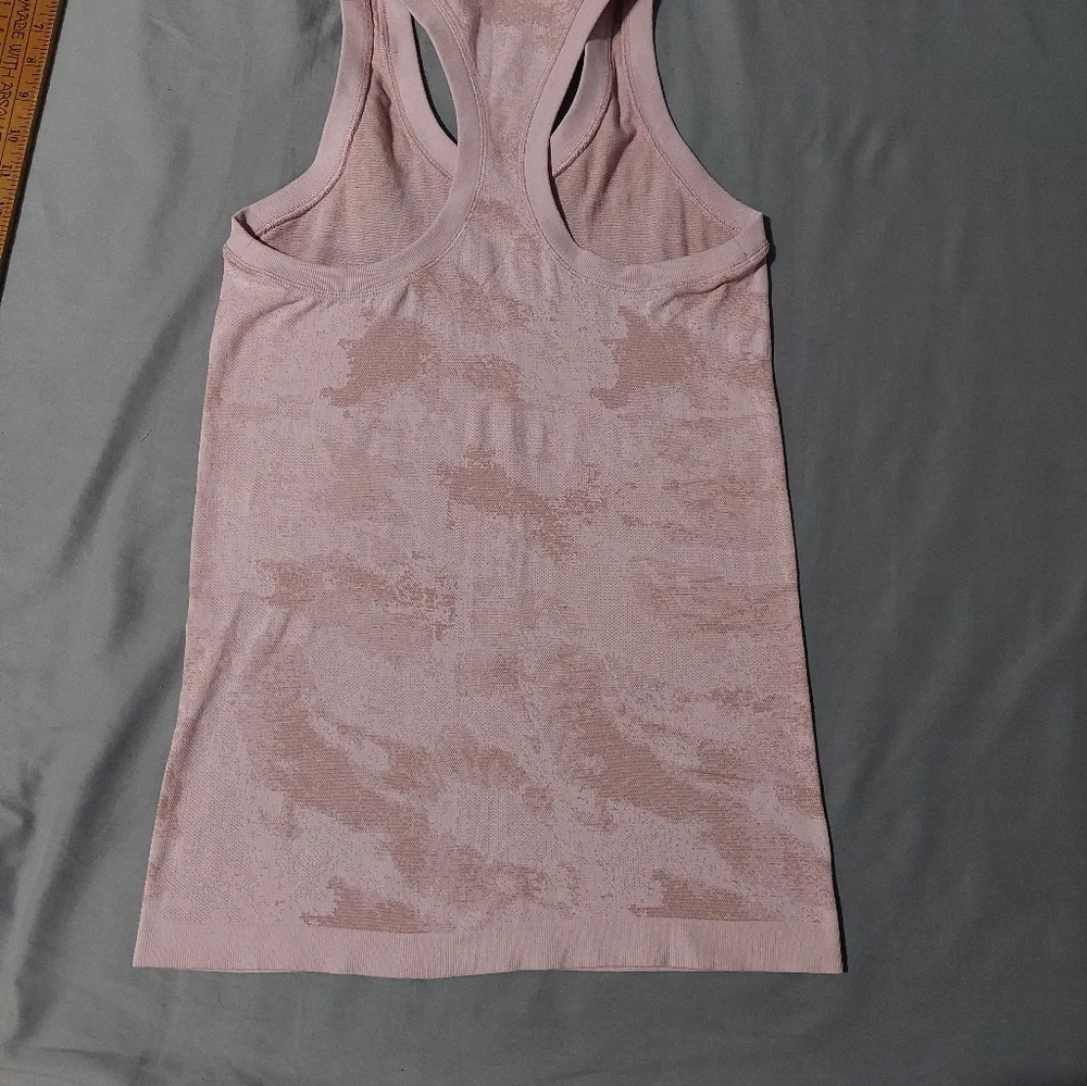 Athleta Pink Camo Tank Top - Picture 3 of 3